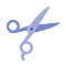 アイコン：ハサミ