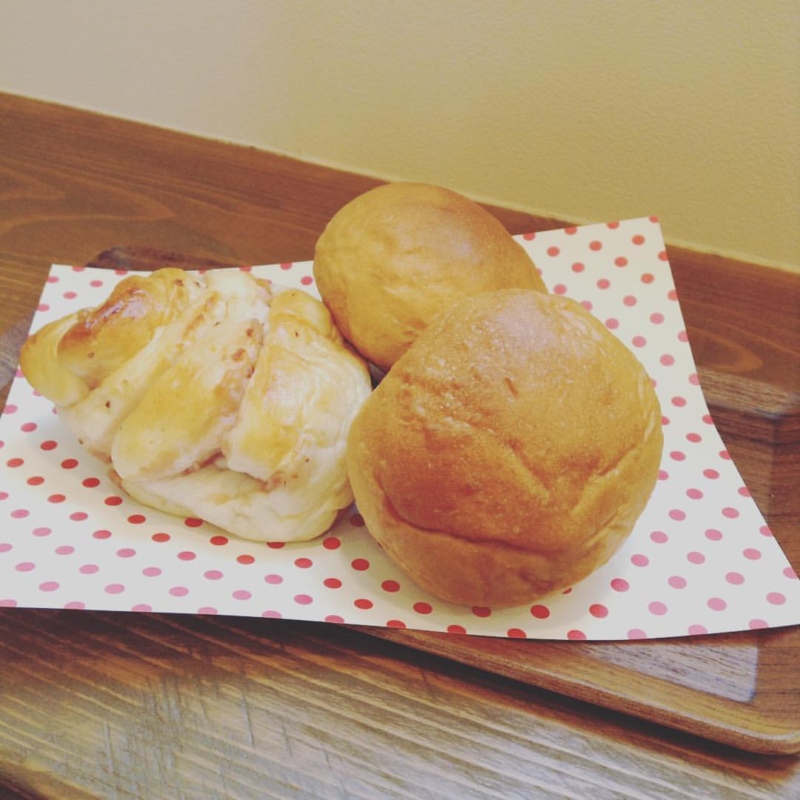 手作りパンいただきました