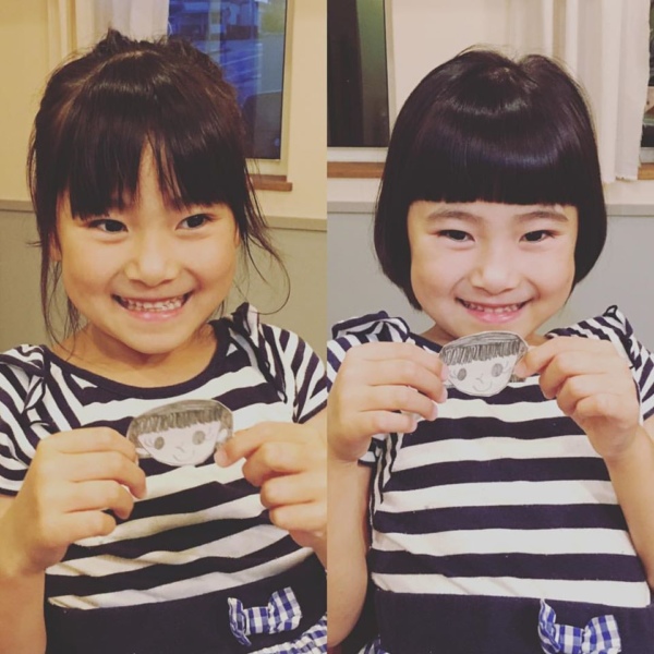 本日の可愛いお客様