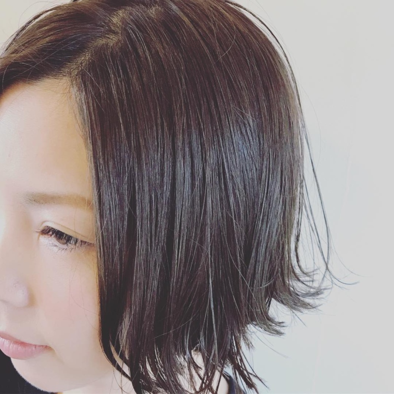 切りっぱなしボブ
