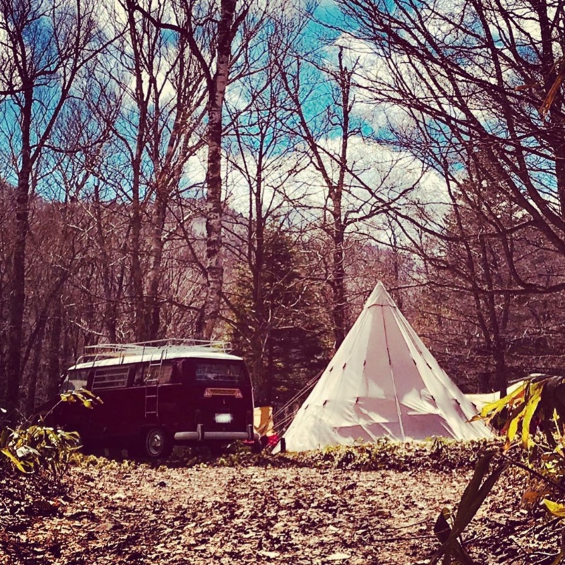 平湯キャンプ場