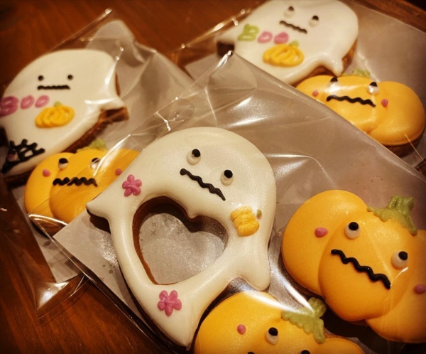 アイシングクッキーを頂きました