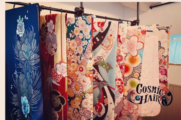 明日の成人式の準備