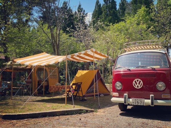 キャンプ１日目